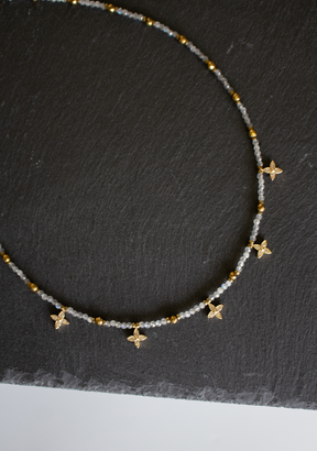 Smoky Quartz Keira Necklace