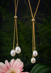Small White Egg Pearl Necklace