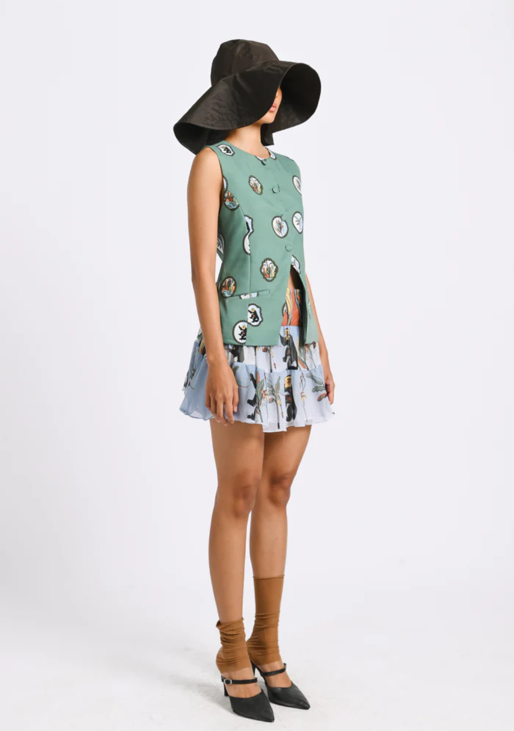 Kai Vest Swamp Green