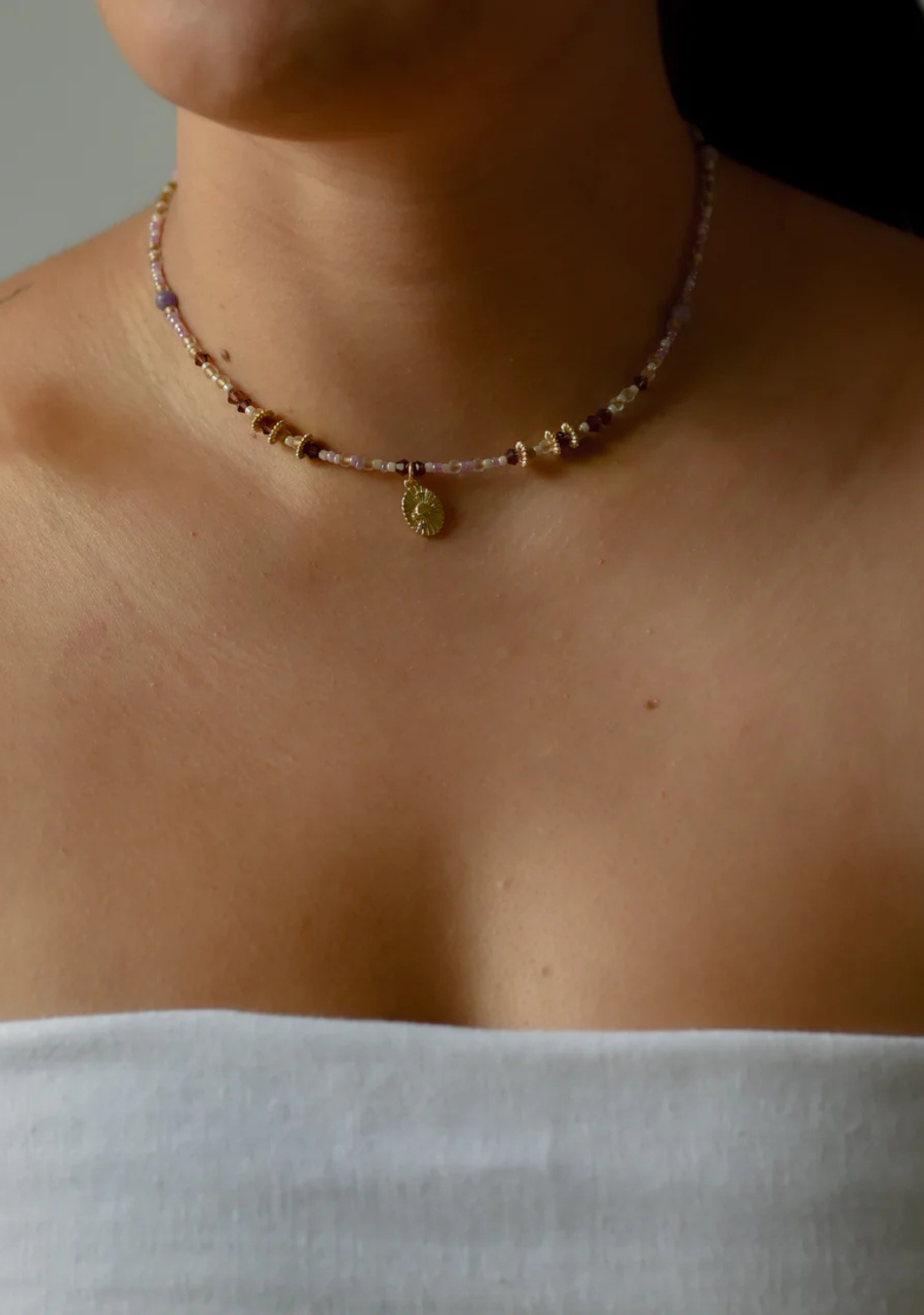 Mini Halo Necklace