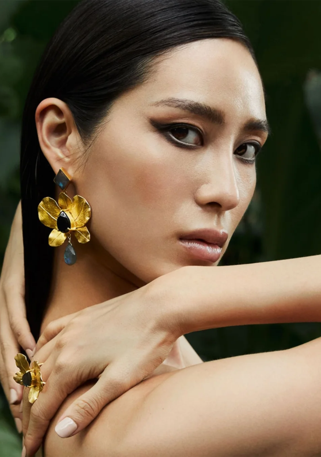 Orchidea Single Earrings