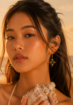 Gold Dust Earring
