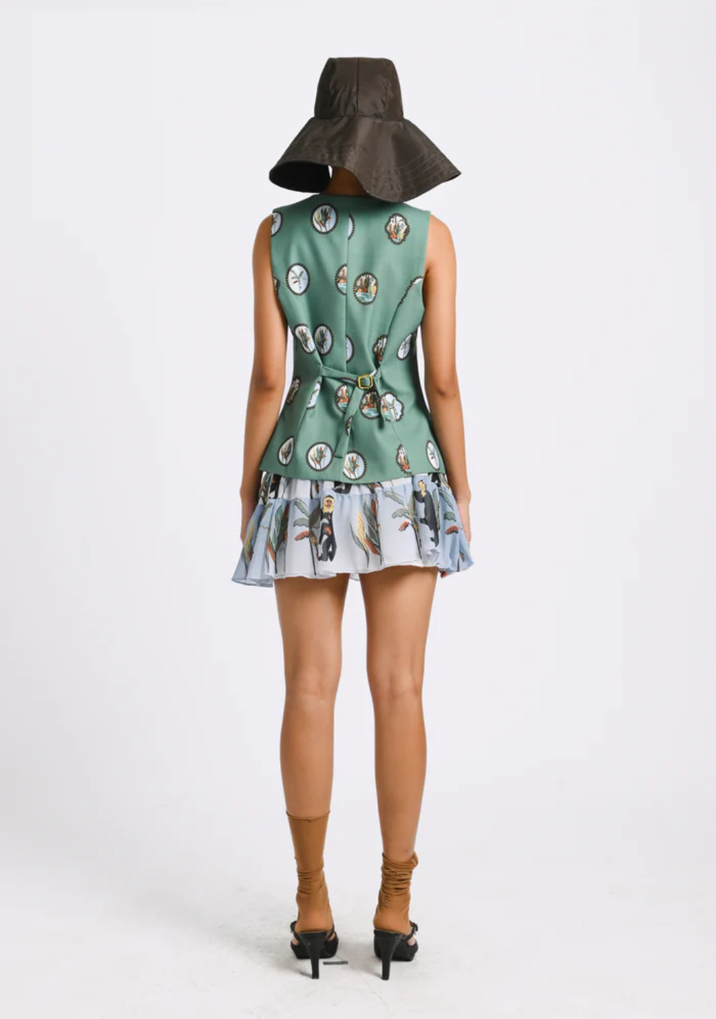 Kai Vest Swamp Green