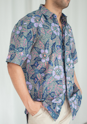 Modern Tulis Short Sleeve Batik Shirt