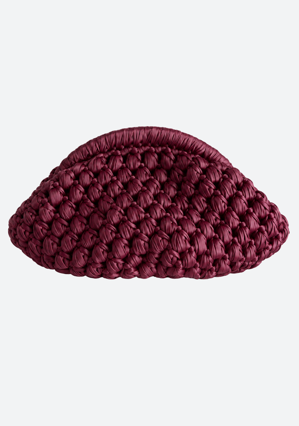 Mini Leather Puff Clutch