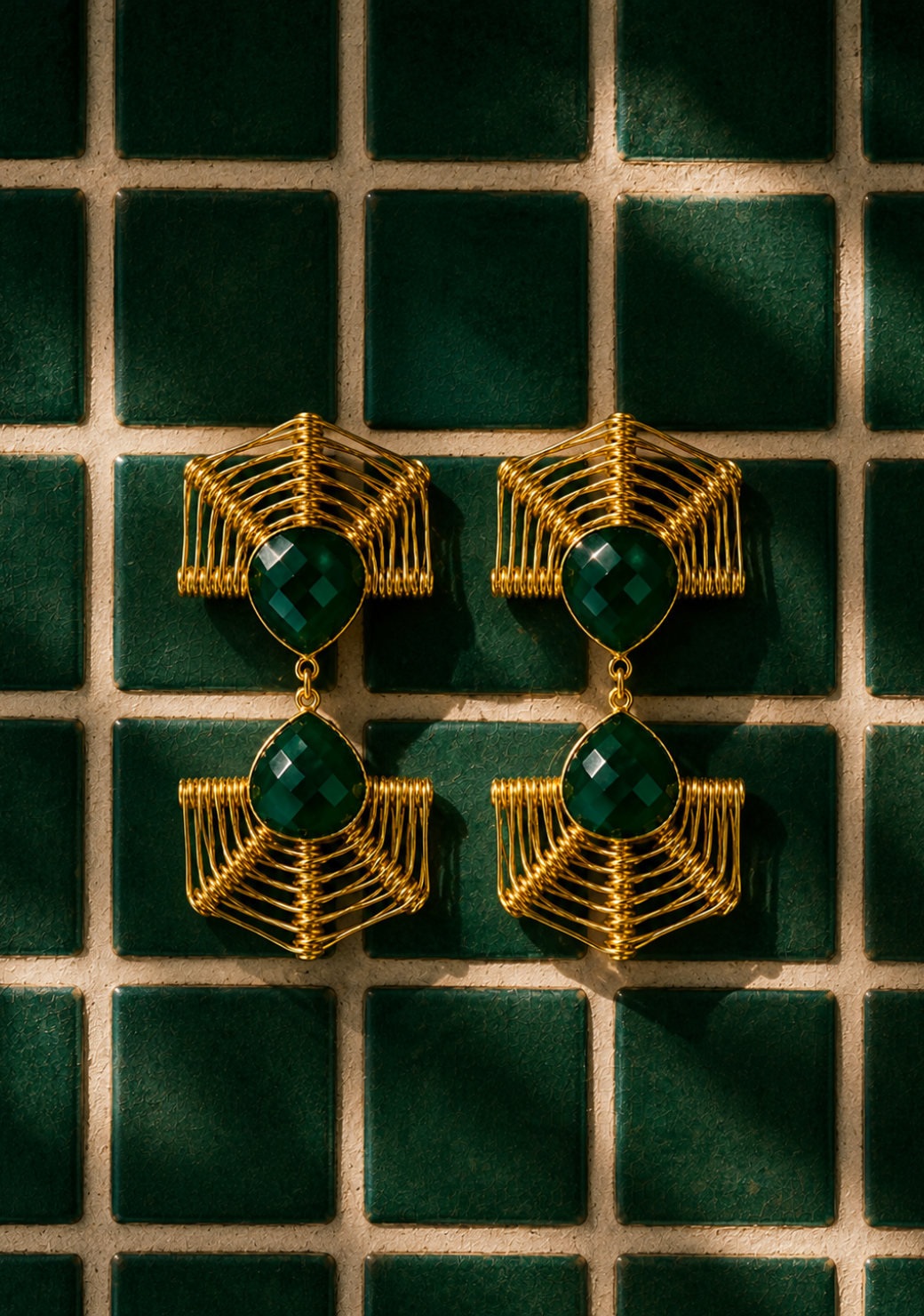 Moss Light Earring