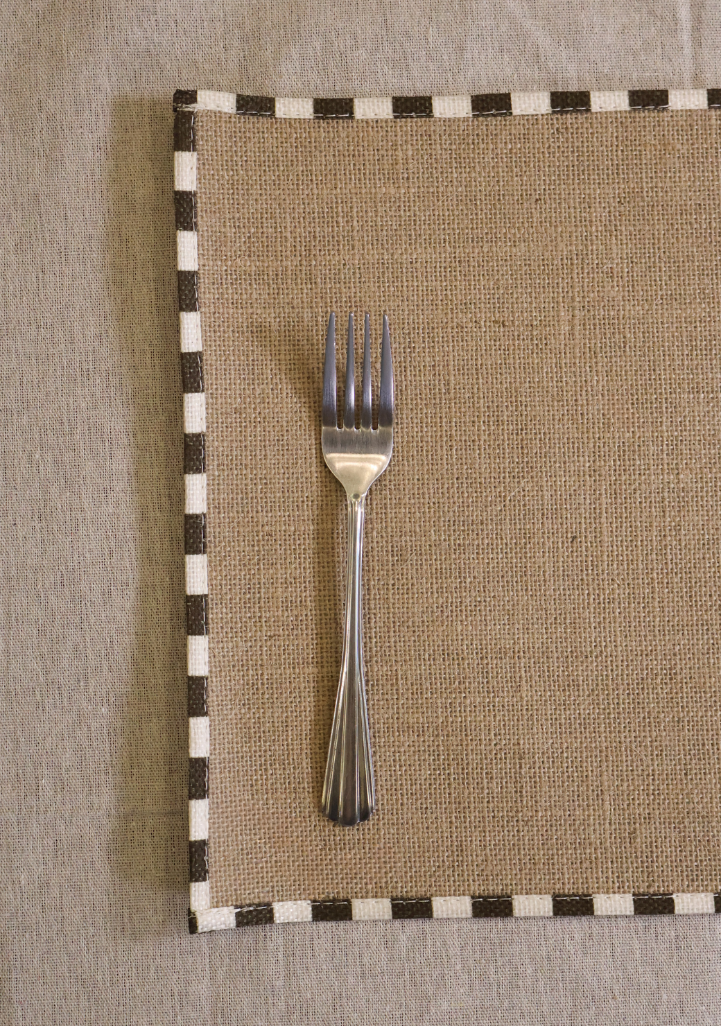 Morning Stripes Natural Jute Placemats (set of 4)