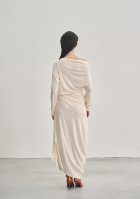 Twisted Waist Knot Dress