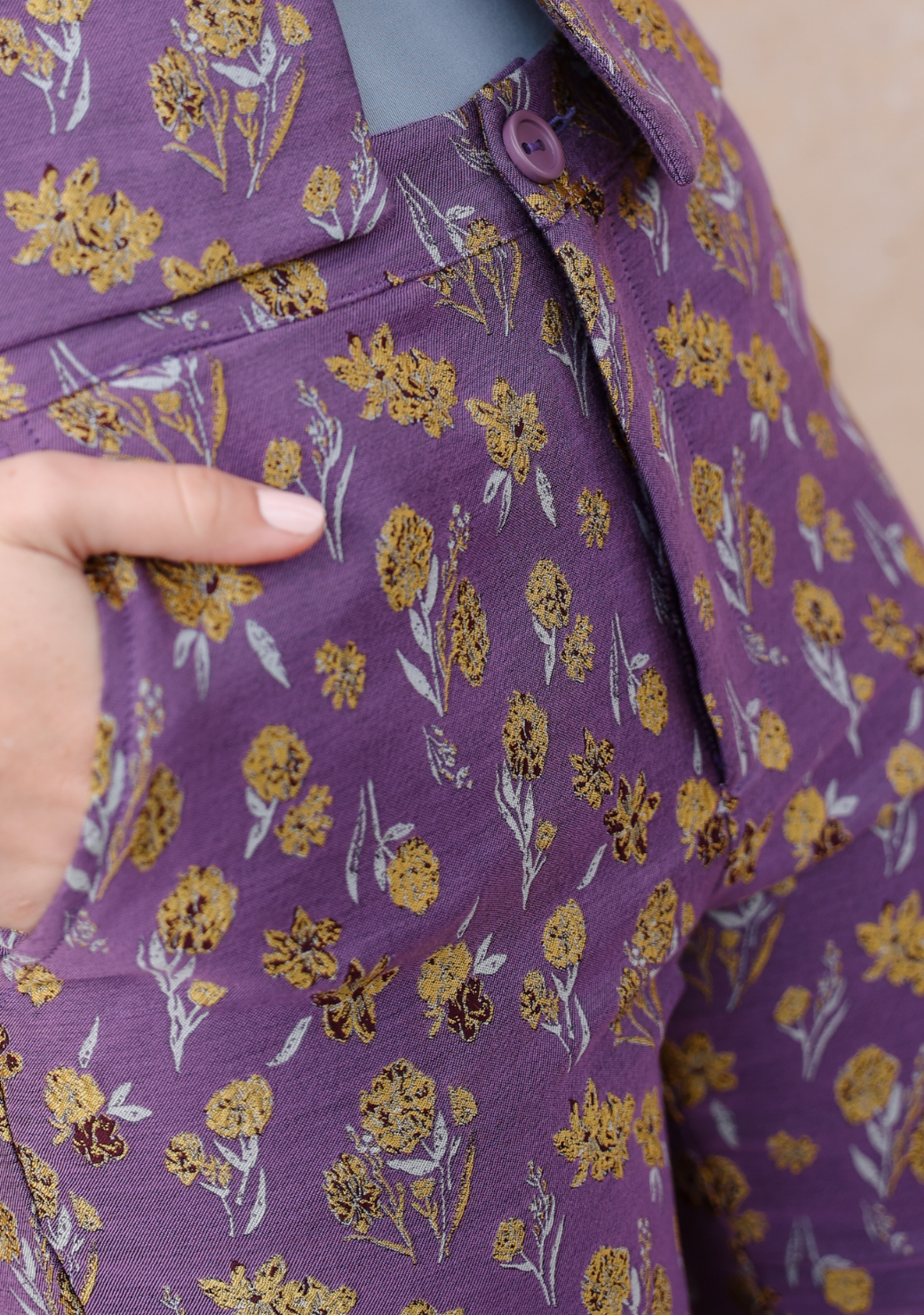 HARPER Jacquard Trousers