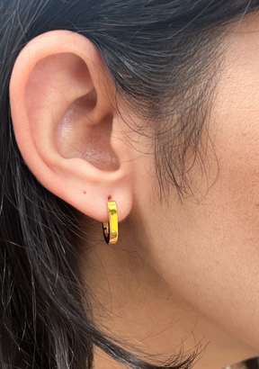 Gold Mini Hoop Earrings