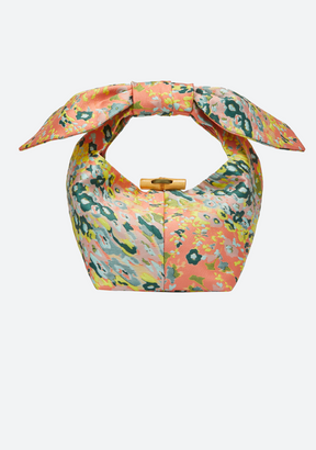Chiasa Short Handle Bag with Bow