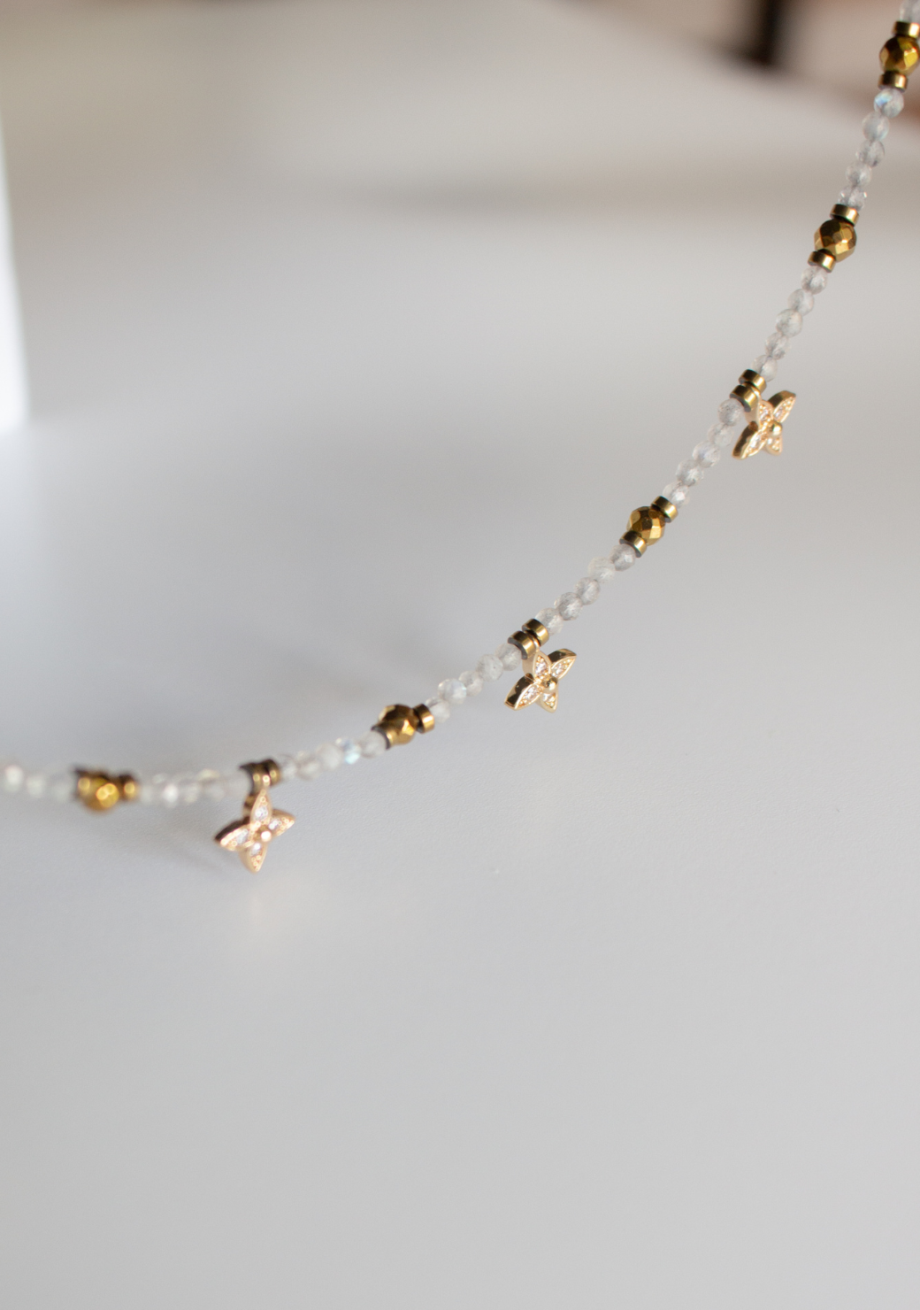 Smoky Quartz Keira Necklace