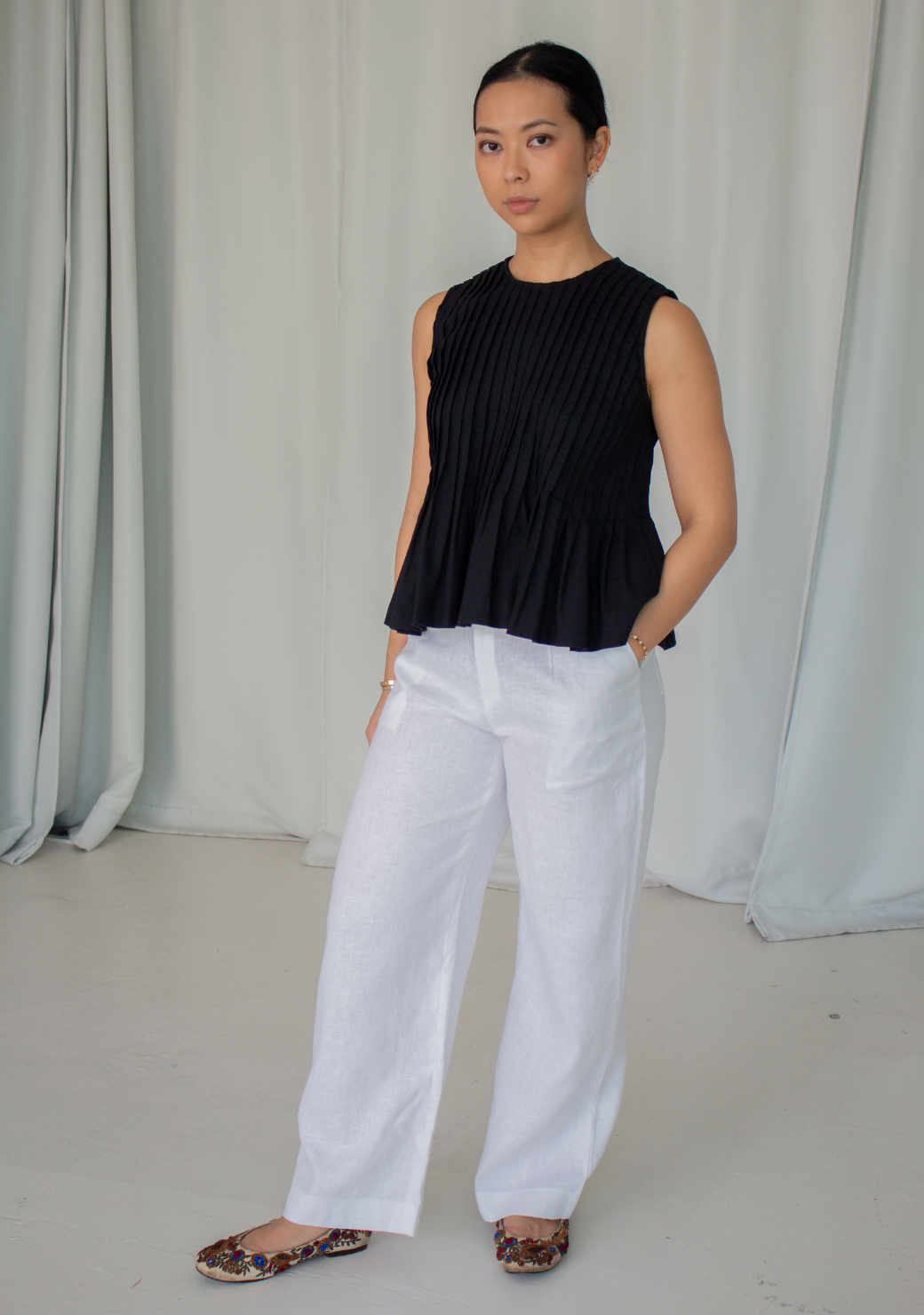 Long Linen Pants