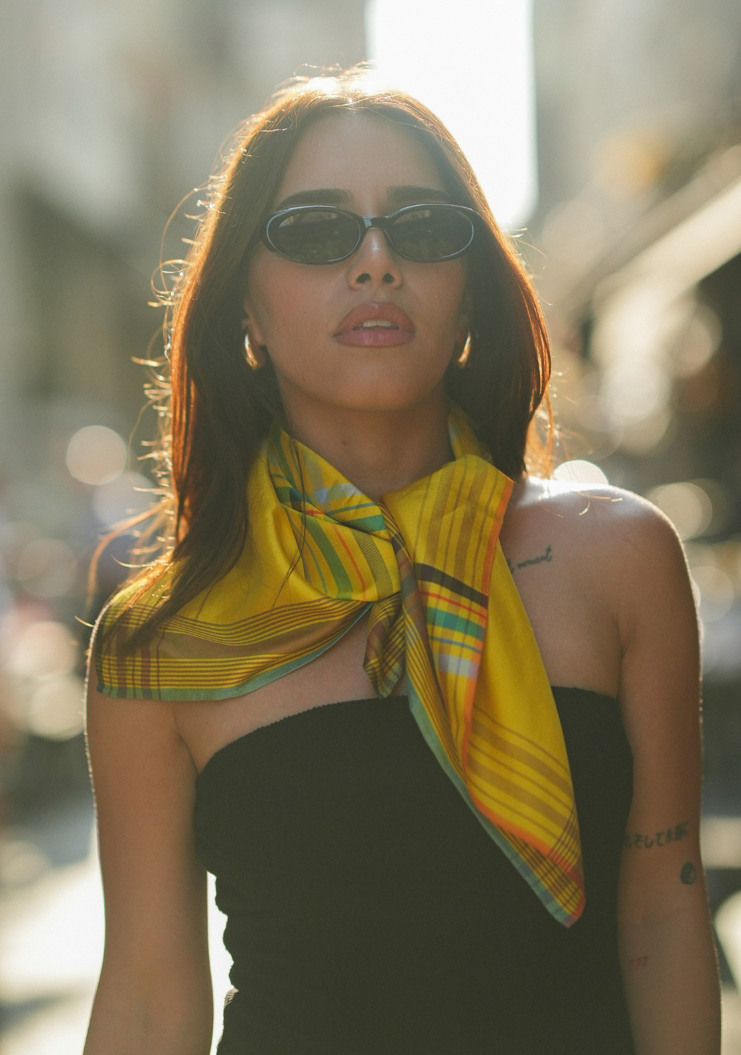 Kuning Miswani Scarf