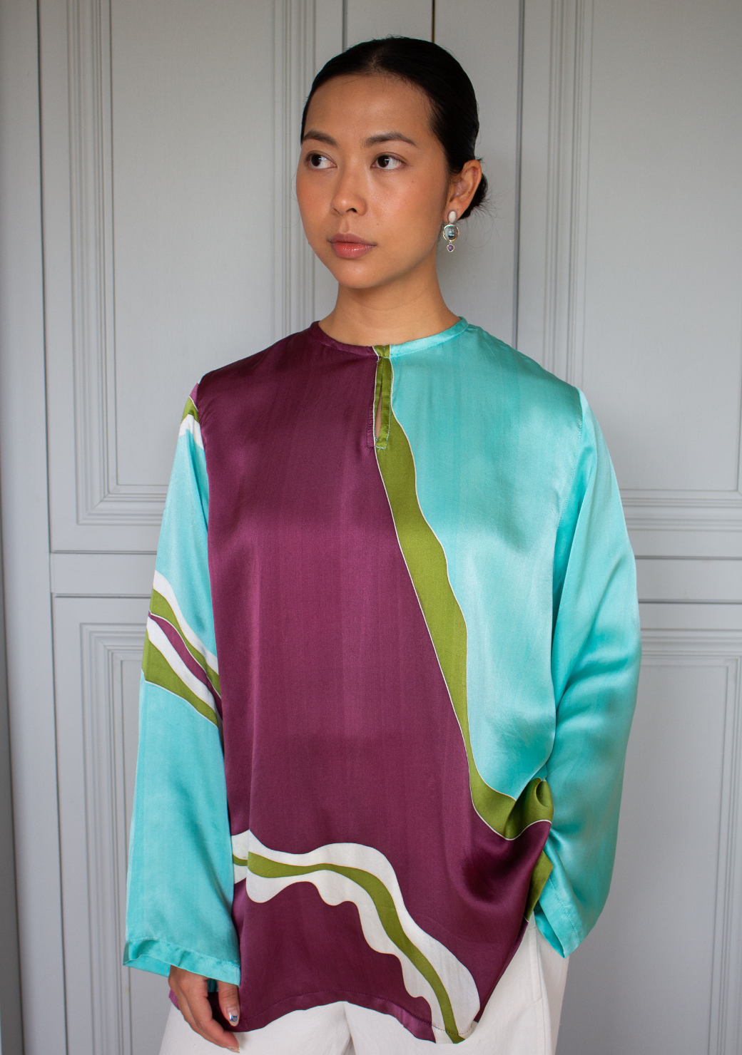 Baju Kedah Satin