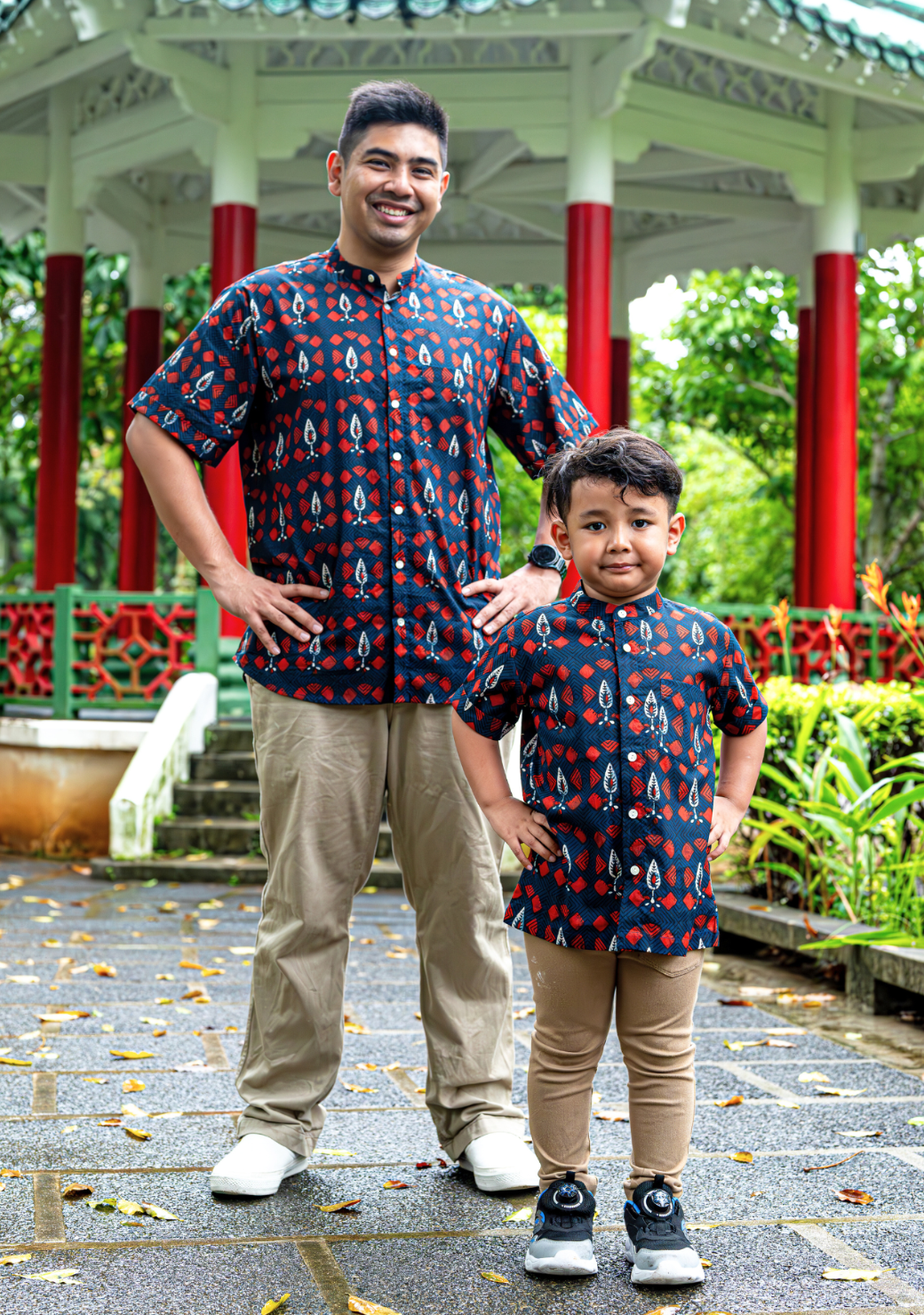 Celestial Boys Cotton Shirt in Blue