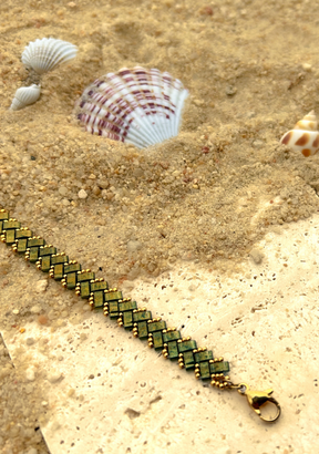 Emerald Mara Beaded Bracelet