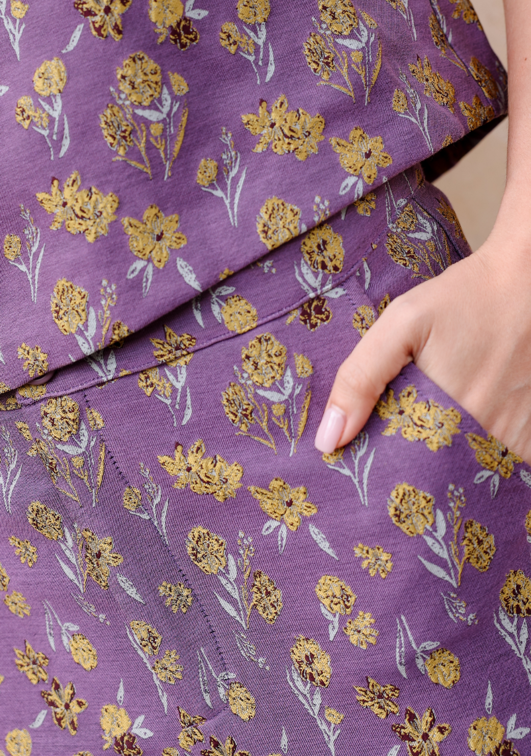 HARPER Jacquard Trousers