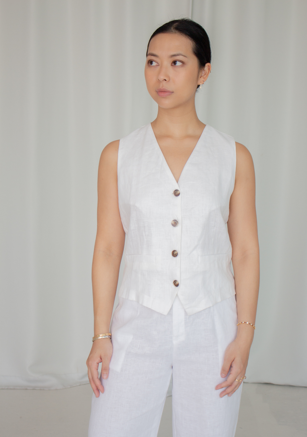 Linen Vest