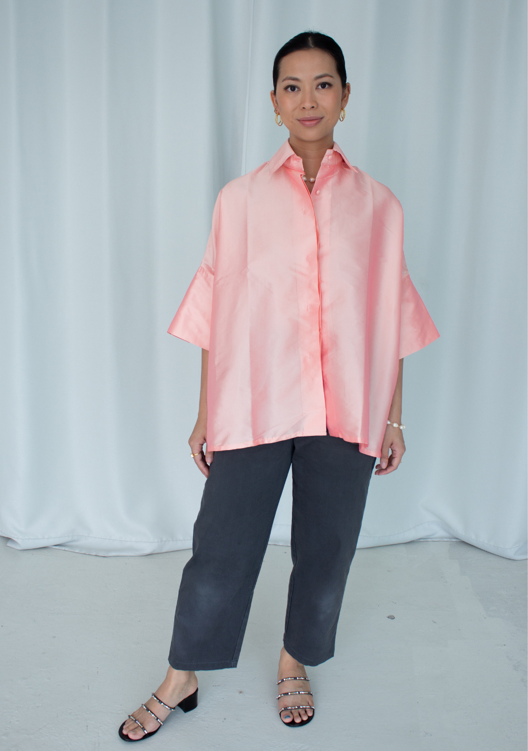 Carnation Pink CORA Shirt