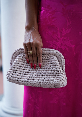 Grosgrain Clutch