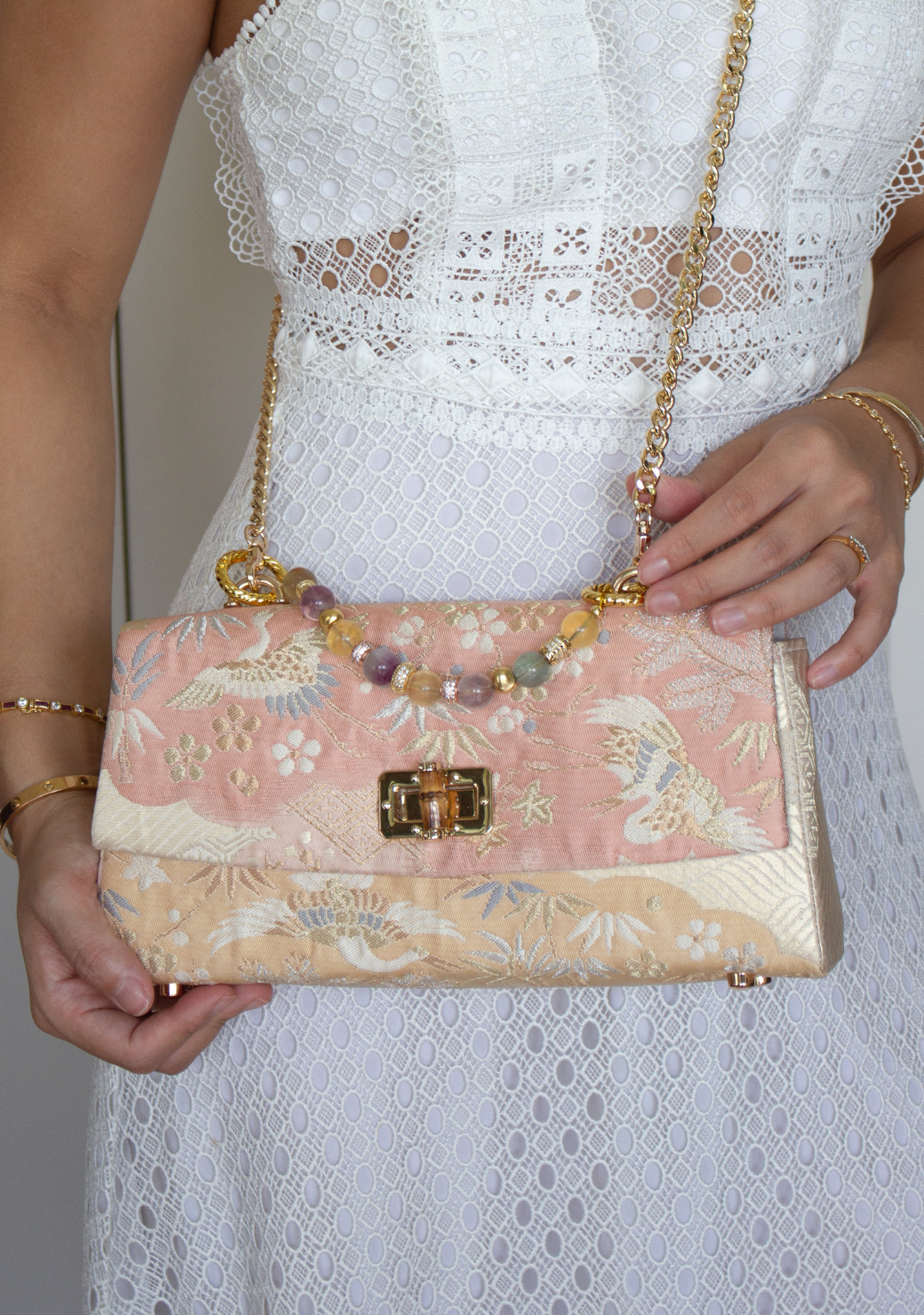 Beaded Crystal handbag