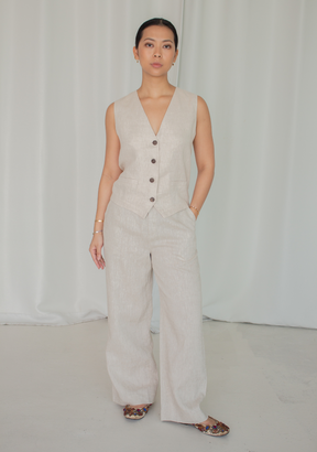 Long Linen Pants