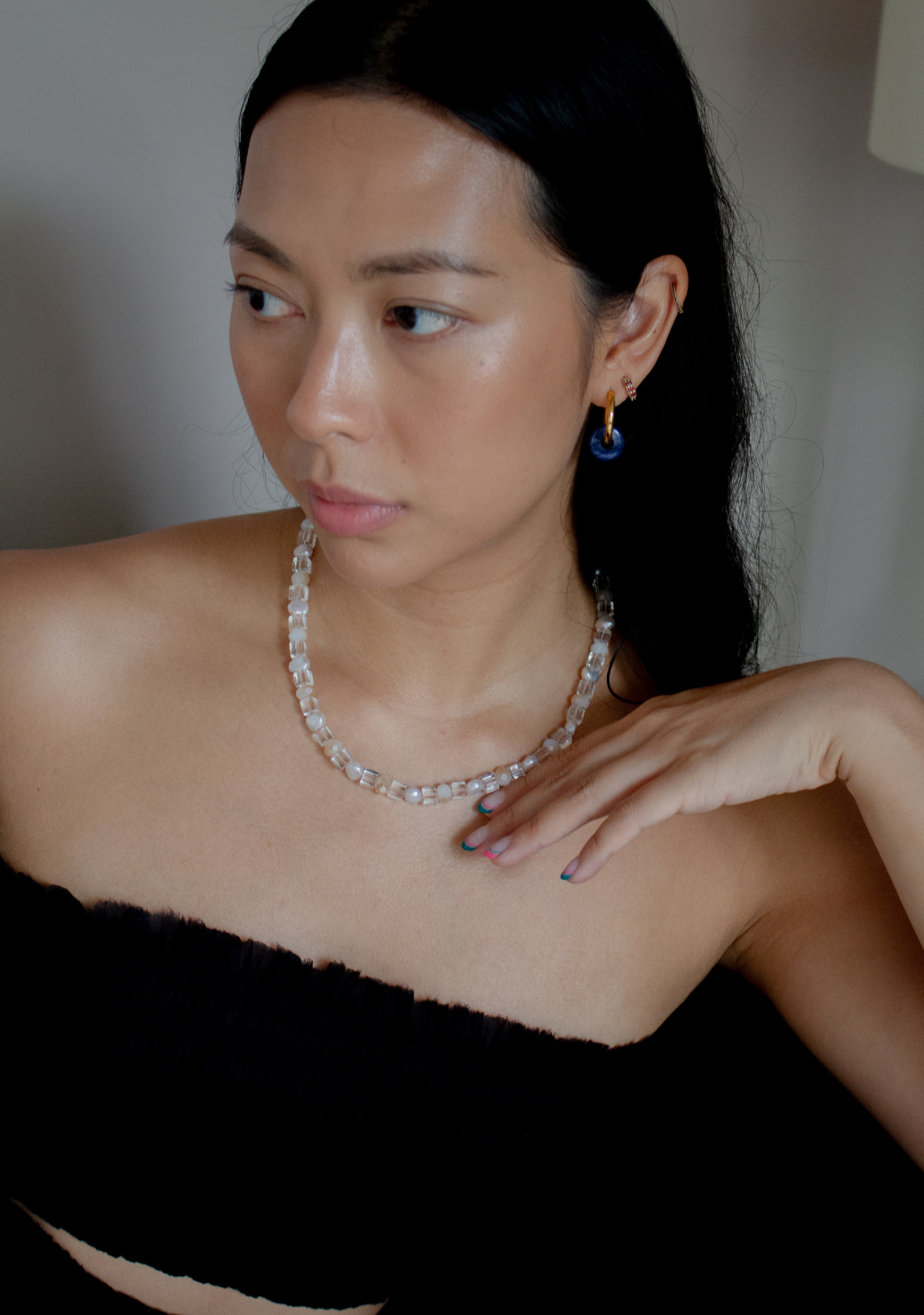 Arista Pearl & Beaded Necklace