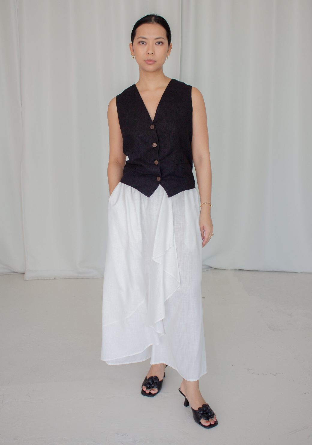 Linen Vest