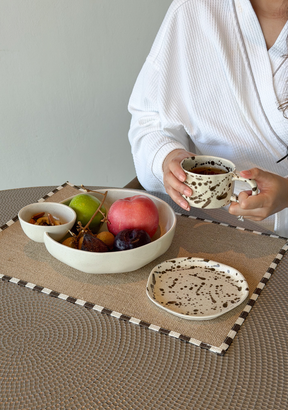 Let's Get Dippy Snack Bowl with Attached Dip Dish