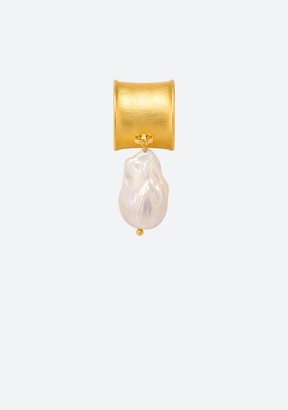 Dune Ring With Pearl