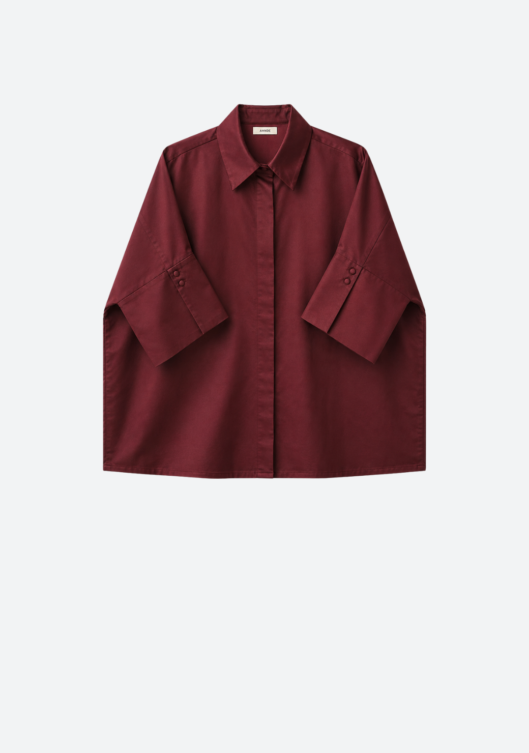 Burgundy CORA Shirt