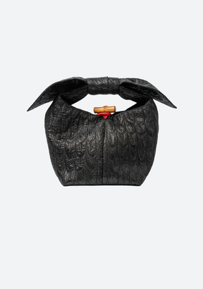 Chiasa Short Handle Bag with Bow