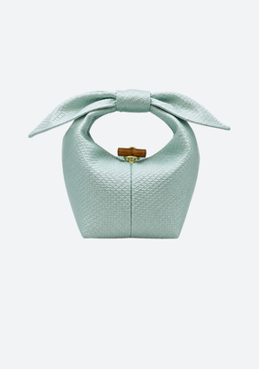 Chiasa Short Handle Bag with Bow