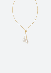 Large White Egg Pearl Necklace