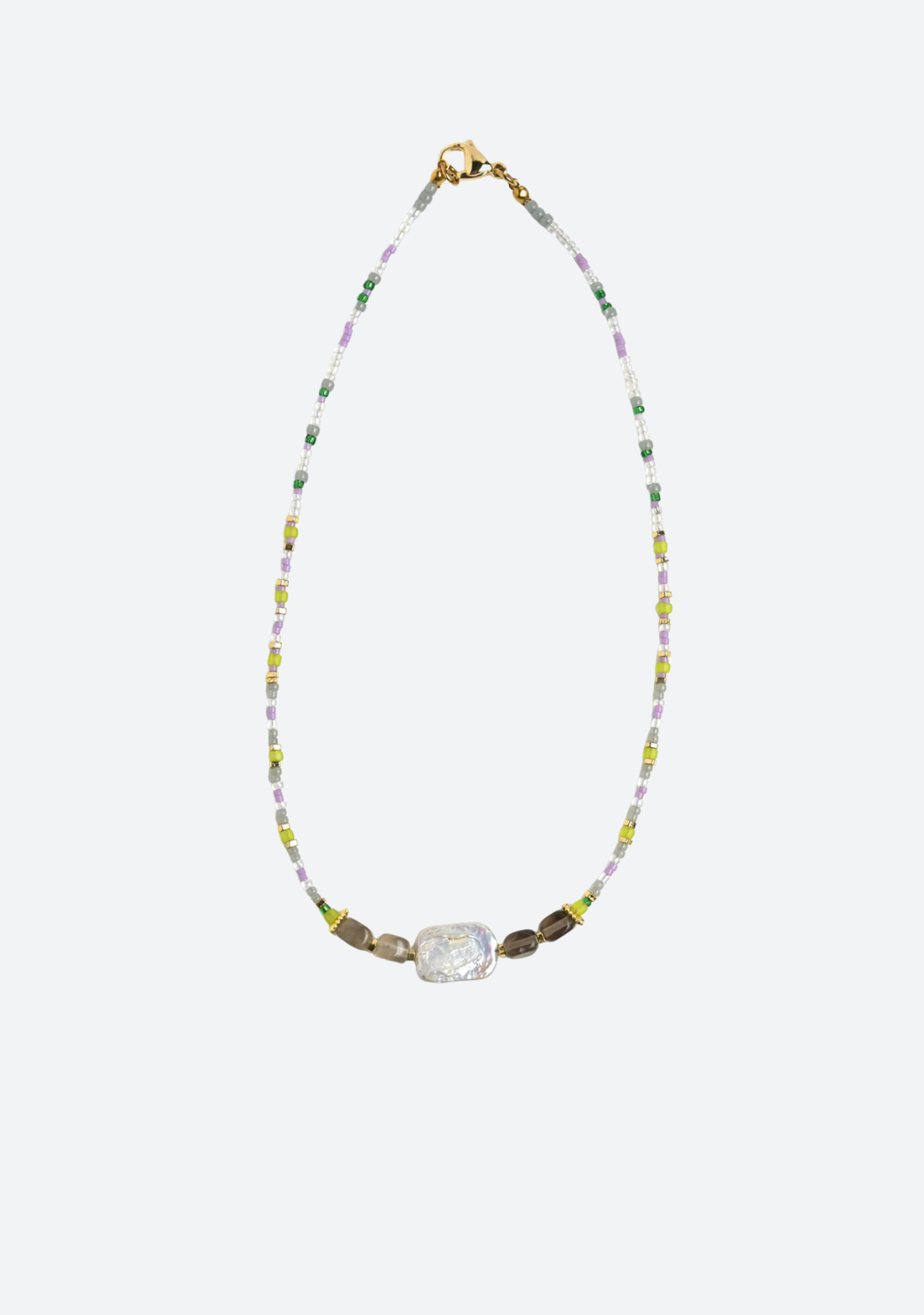 Mosslight Pearl Necklace