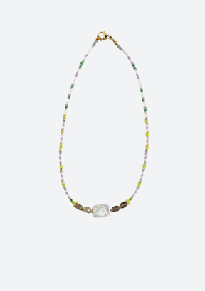 Mosslight Pearl Necklace