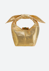 Chiasa Short Handle Bag with Bow