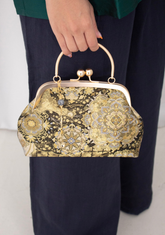 Jaded Black Gold Mini Handbag