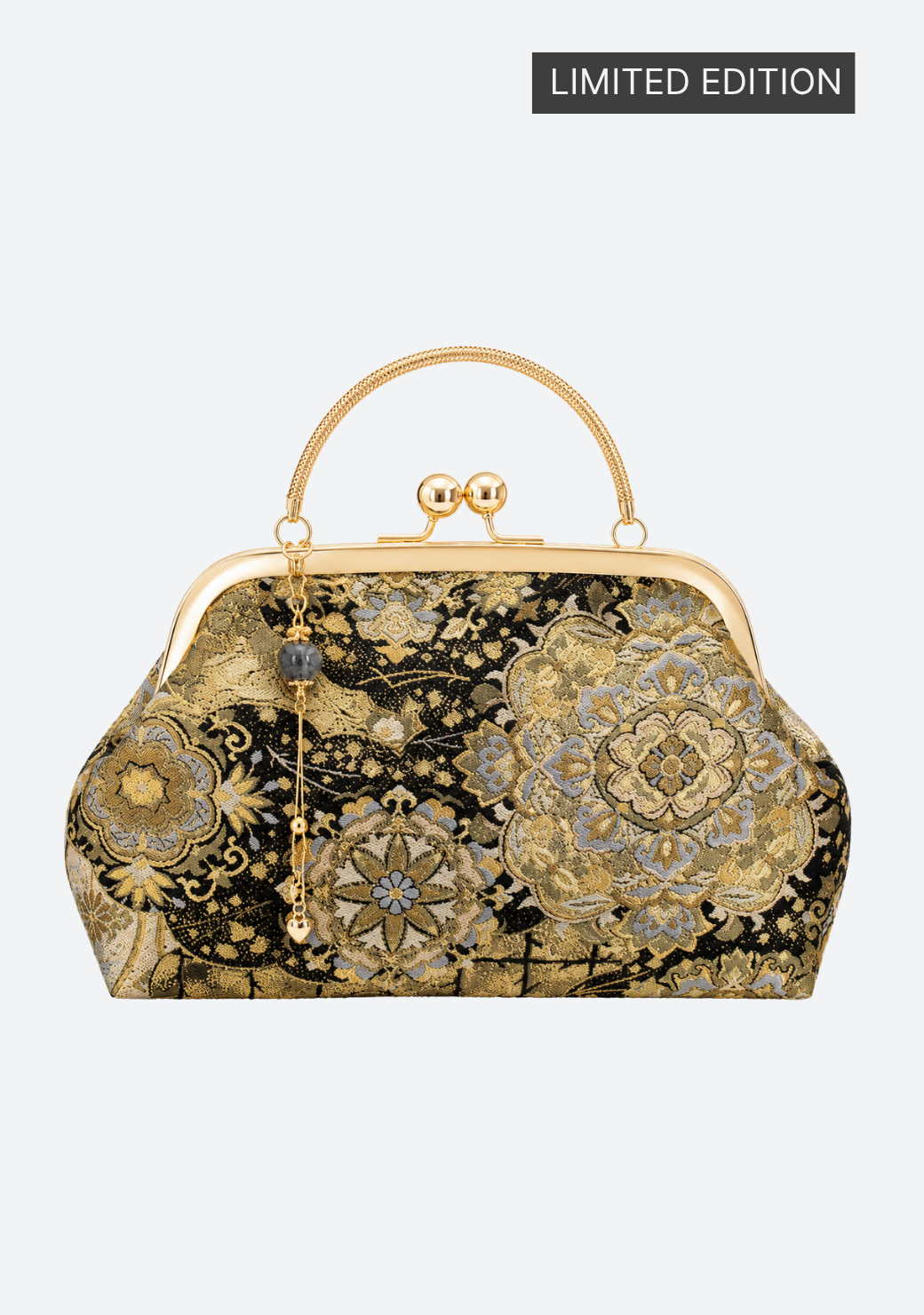 Jaded Black Gold Mini Handbag