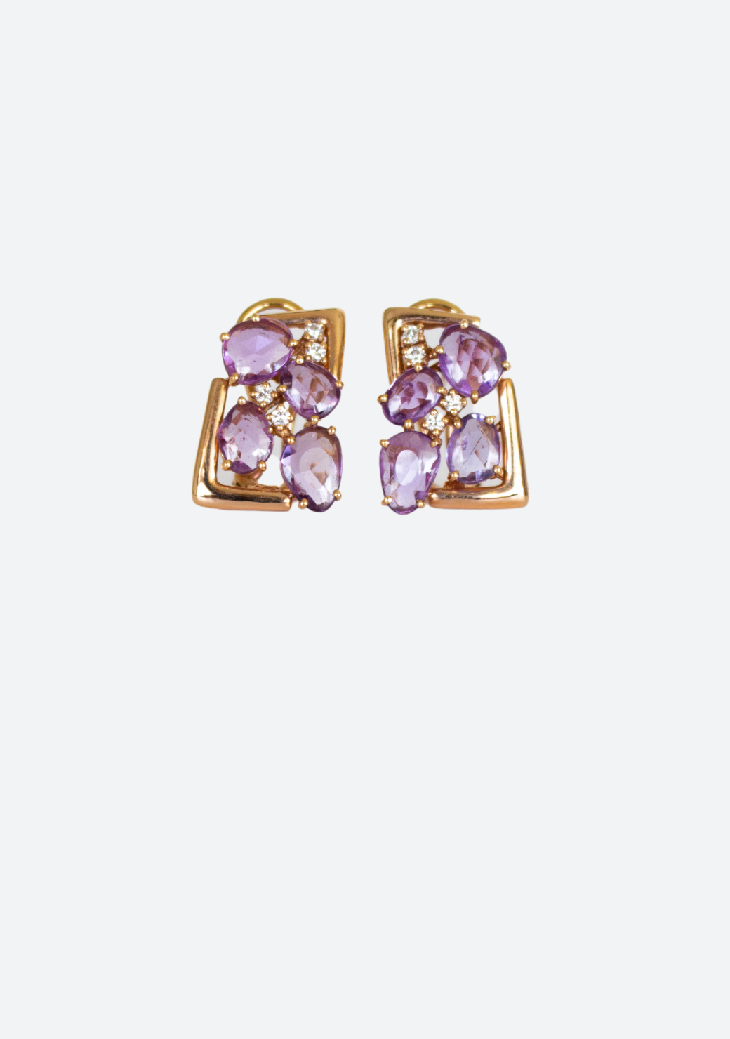 Violets Earrings