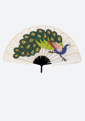 Peacock Fanned Fan