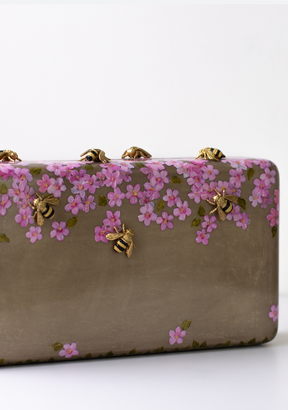 Sakura Minaudière, an evening clutch from designer bag brand Neil Felipp 