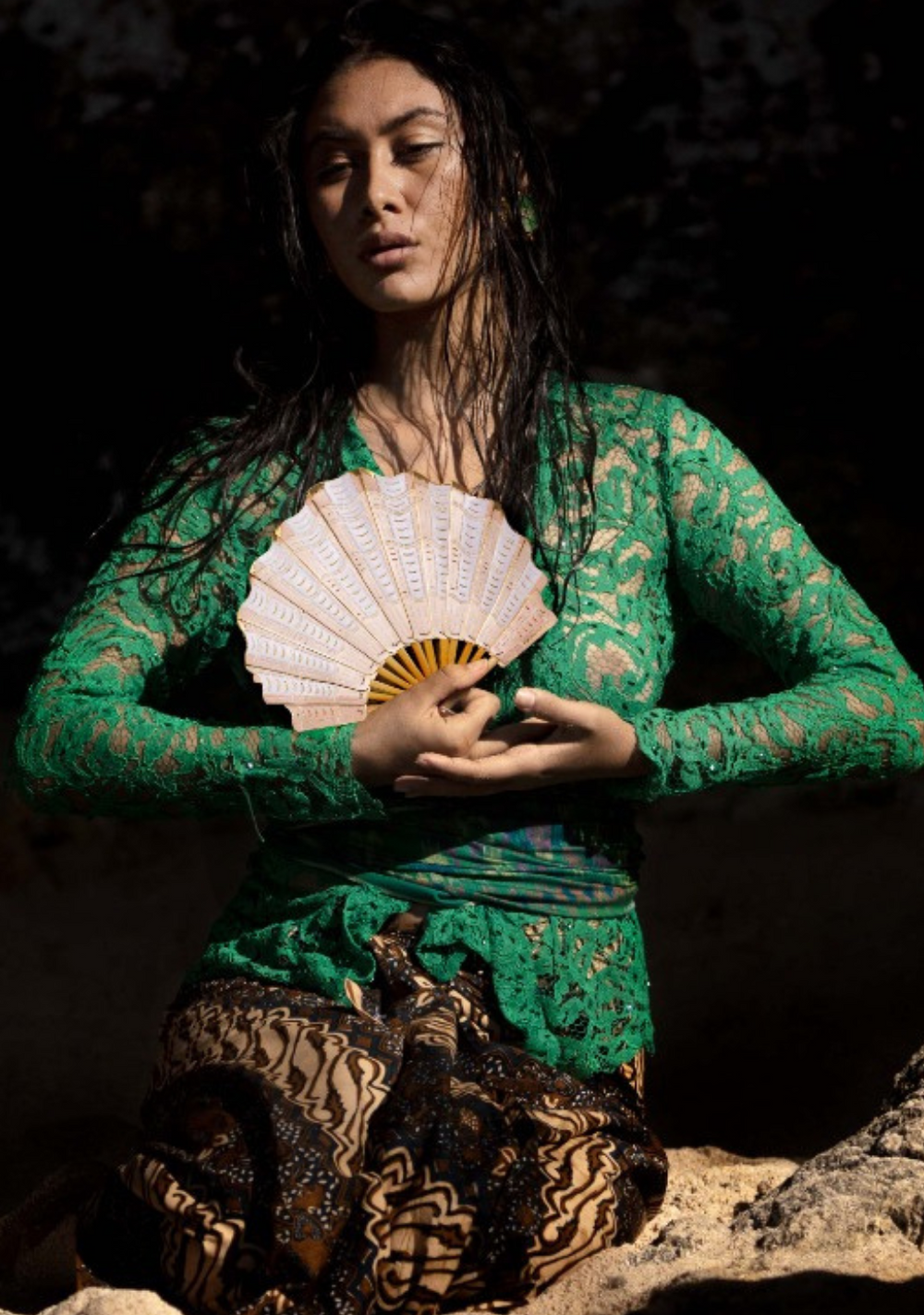 Pubumésu - Scallop Shell Fan